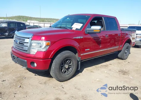 2013 Ford F-150 Platinum z USA, uszkodzony, nr VIN 1FTFW1ET1DFB41907
